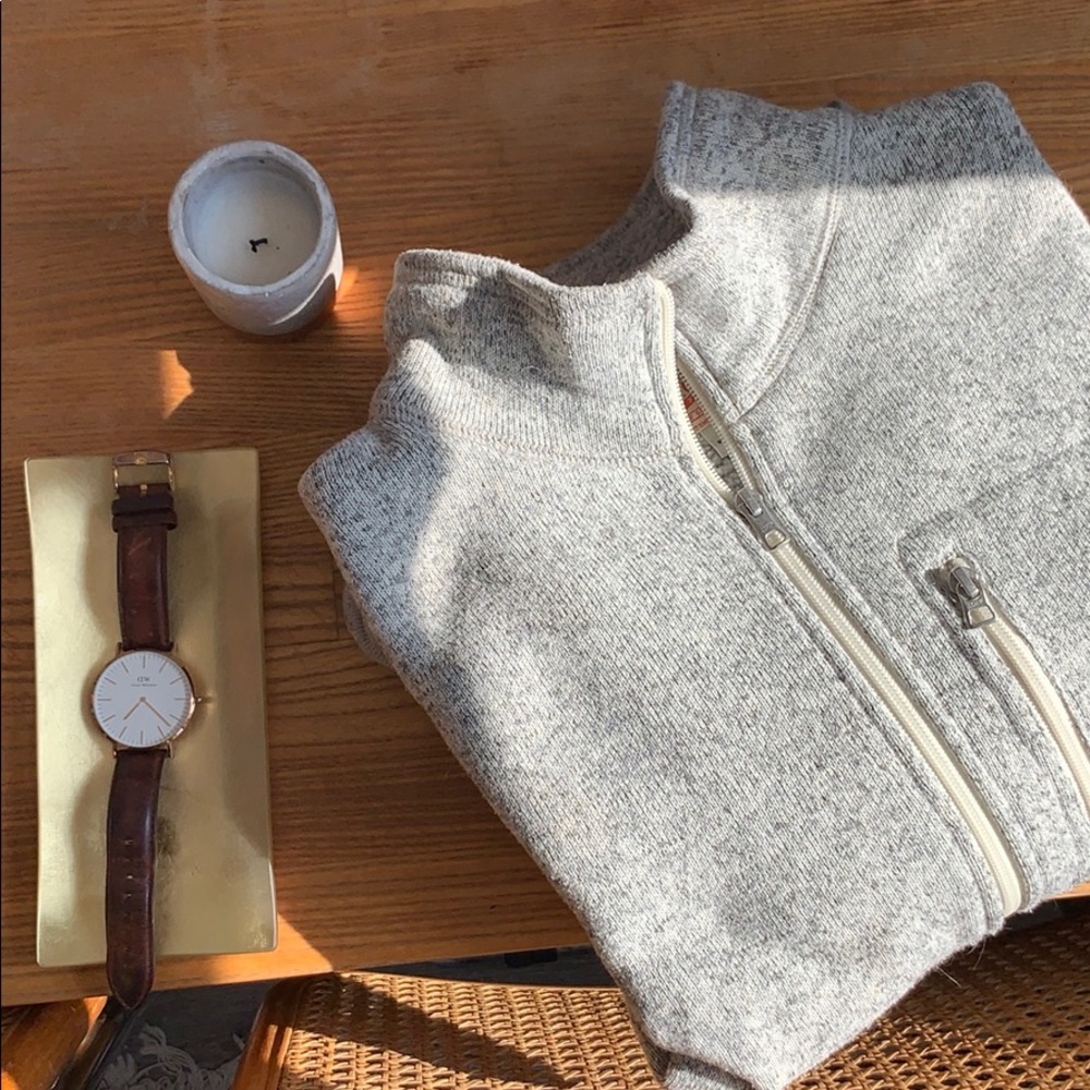 J. crew Summit Fleece Full Zip Jacket